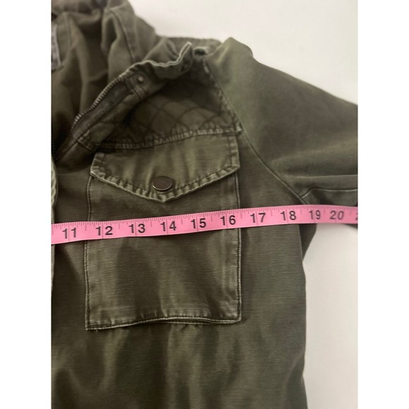 Levis Unisex Cotton Canvas Jacket Barn Work Coat Quilted Olive Green Size Small - Picture 13 of 15